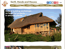 Tablet Screenshot of earthhandsandhouses.org